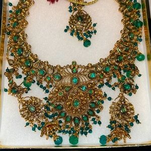 Original Indian Kundan bridal jewelry